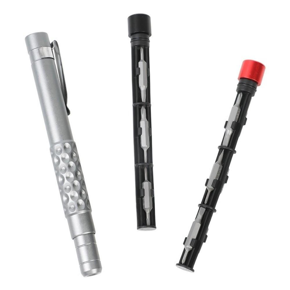 Double-Headed Bit Screwdriver Set 13-in-1 EDC Tools Pen-Style Screwdrivers Business Writing