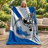 Detroit Lions blanket Flannel Blanket Soft Cozy Plush Throw for Sofa Bed Lightweight Home Decoration Gifts for Christmas various holidays