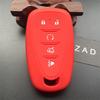 ZAD Silicone Car Key Cover Case For Chevrolet Cruze 2016 Malibu XL Camaro 5 button Smart Remote Key Case Jacket FOB