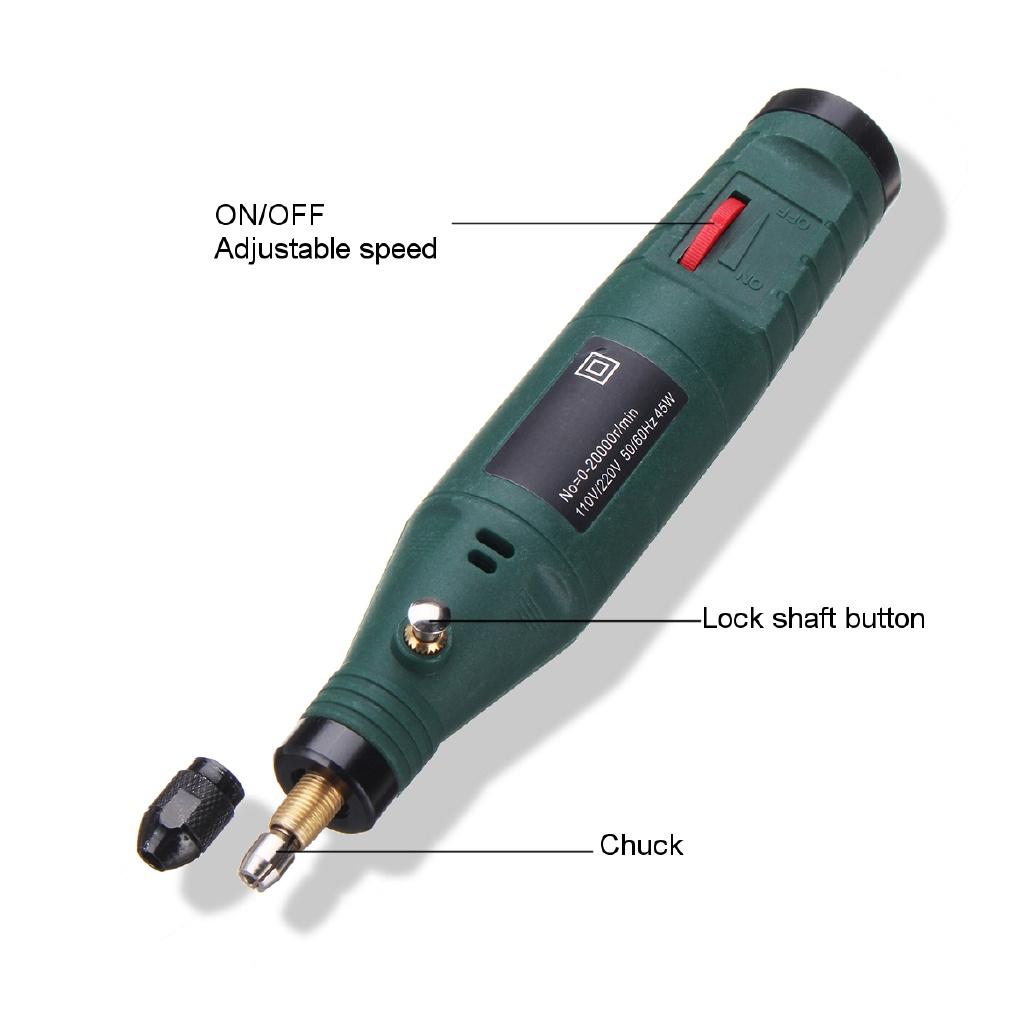 Mini Cordless Electric Drill Speed Electric Grinding Rotary Tool Variable Hand Carving Engraving Pen Grinder Power Tool