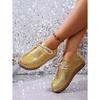 Autumn New Lace-up Casual Shoes 2025 Autumn New Plus-size Low-top Shoe Women