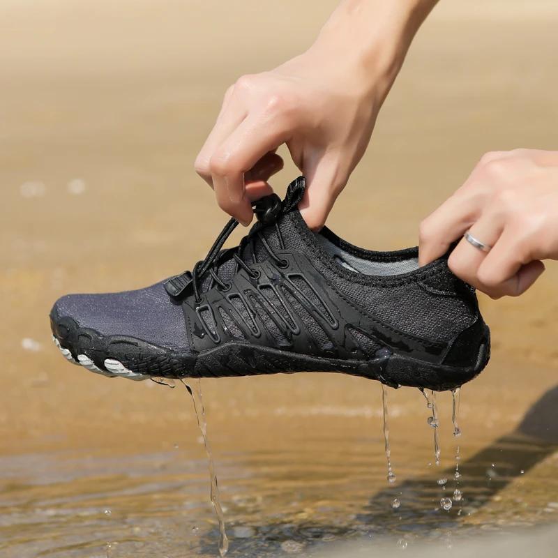 Scarpe da Wading Uomo Asciugatura Rapida Scarpe da Acqua Donna Traspiranti Aqua Controcorrente Antiscivolo Sport Outdoor Resistenti all'Usura Scarpe da Ginnastica da Spiaggia