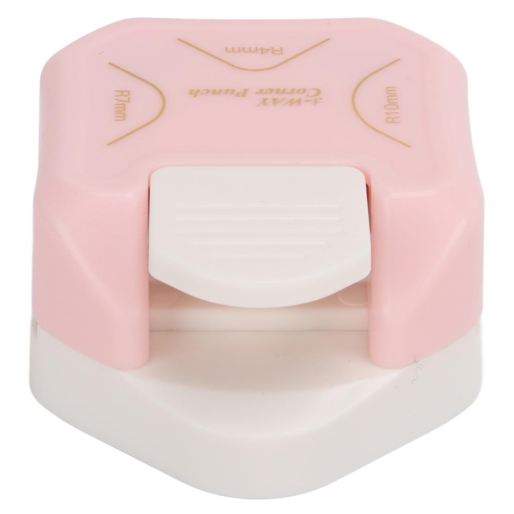 KWTRIO Corner Rounder Punch 3 in 1 Labor Saving Convenient Smoothness Portable Round Paper Cutter