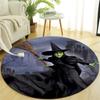1pc The Wizard of Oz1 Design Printed Area Round Carpet for Bedroom Living Room Home Decor Rugs Mat Non Slip Mat Rug for Bedside