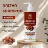RELDOR Aritha Shikakai Shampoo for Anti-Dandruff, Smooth & Shiny Hair | Herbal Cleanser for Strong, Healthy Hair | Natural Scalp Care – 200g