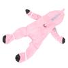 Dog Raincoat with Boots Leash Hole 4 Legged Lightweight Water Proof Dog Rain Jacket Pink M