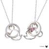 THE KISS Mickey Pair Necklace [THE KISS] [Disney Collection] & Minnie/Silver DI-SN1213DM-1214DM