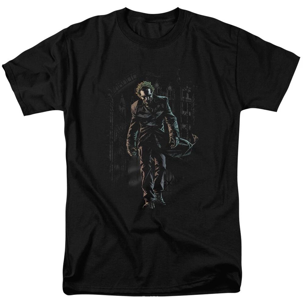 Batman  Joker Leaves Arkham  T-Shirt - Regular or Sleeveless - to 6X M
