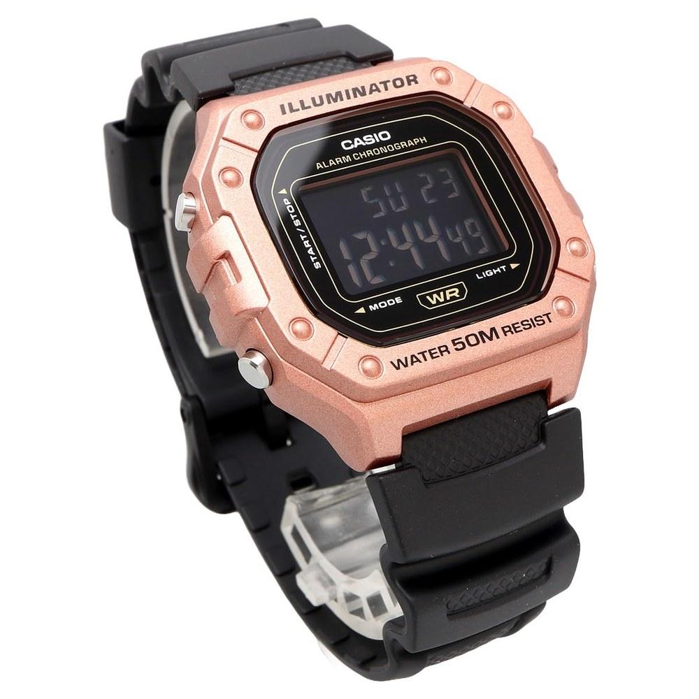 Casio Standard Digital Wristwatch W-218HM-5BV Unisex Copper Brown Metallic Cheap