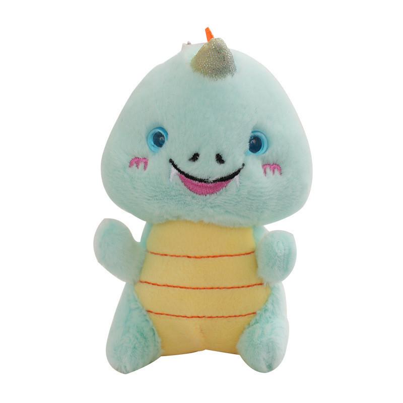 Adorable Plush Dinosaur Keychain Soft Pp Cotton Filling Cute Gift Accessory
