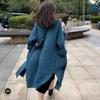 Korean Loose Fit Large Edition Women's Clothing New Item led Lazy Style Sweater Cardigan Thick Coat Spring and Autumn