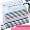 A4 Transparent Zipper File Bag for Document Organization - Large Capacity, Waterproof