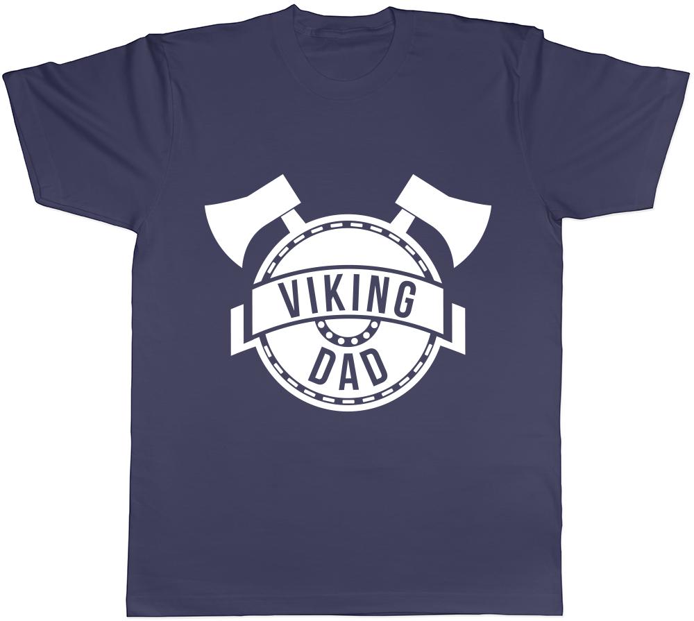 Viking Dad Fathers Day Birthday Unisexs TShirt Tee