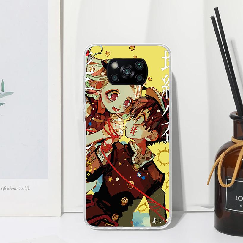 

Toilet Bound Hanako Kun Anime Phone Case For Xiaomi Poco X7 X6 X5 M7 M8 Pro F7 Ultra Redmi 15C 15 13C 13 12C 12 10 10C 10A Art F Xiaomi Poco F7