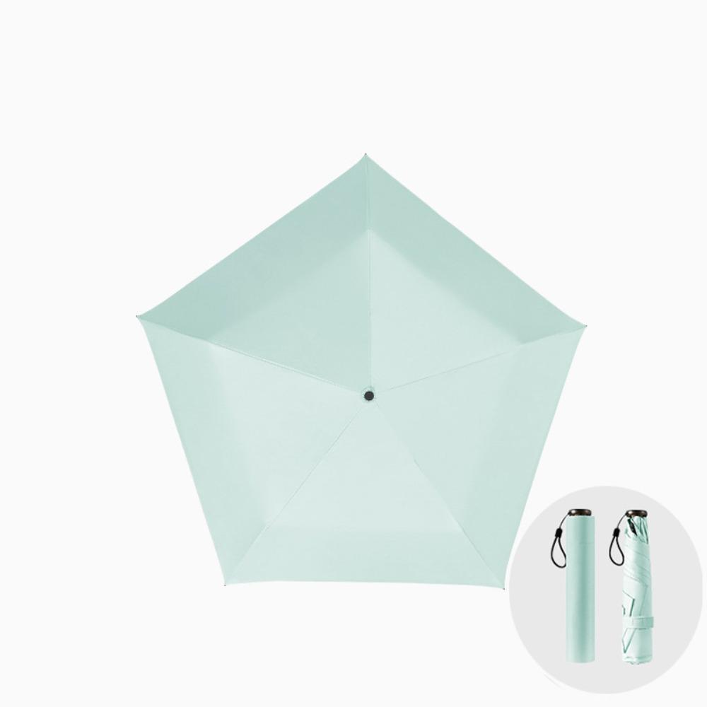 

Lightweight Pocket Sunscreen Umbrella Carbon Fiber Framework Sunshade Parasol Summer зелёный