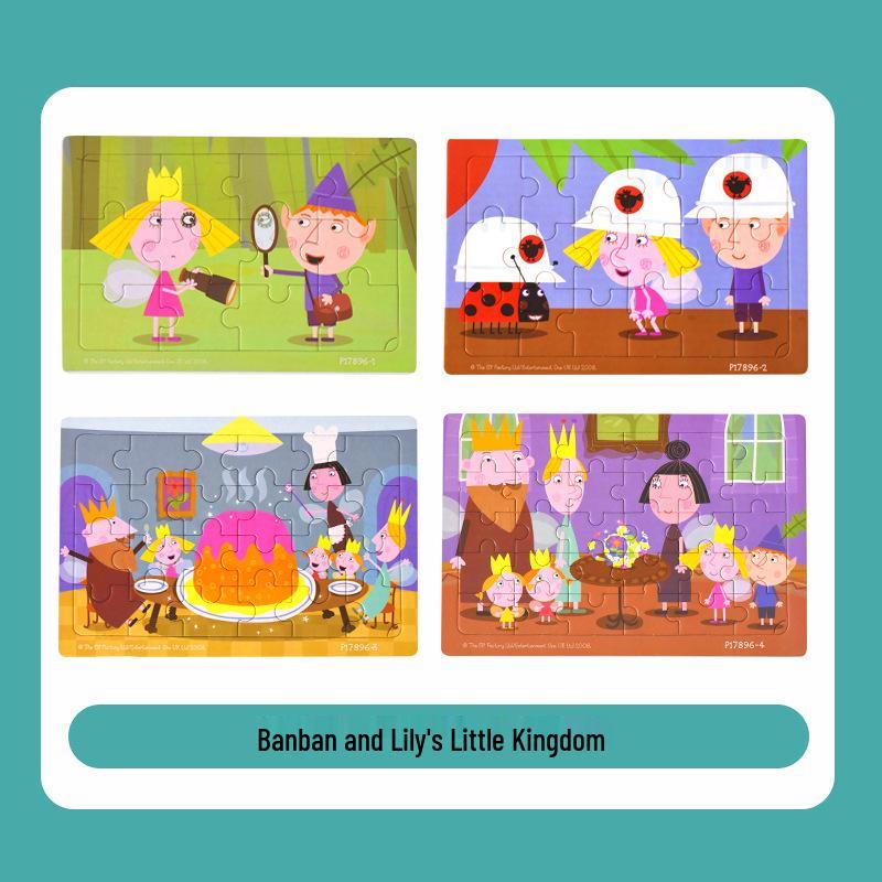 Peppa Pig Puzzle for 2-3 Year Olds: Early Learning Toy for Intellectual Development