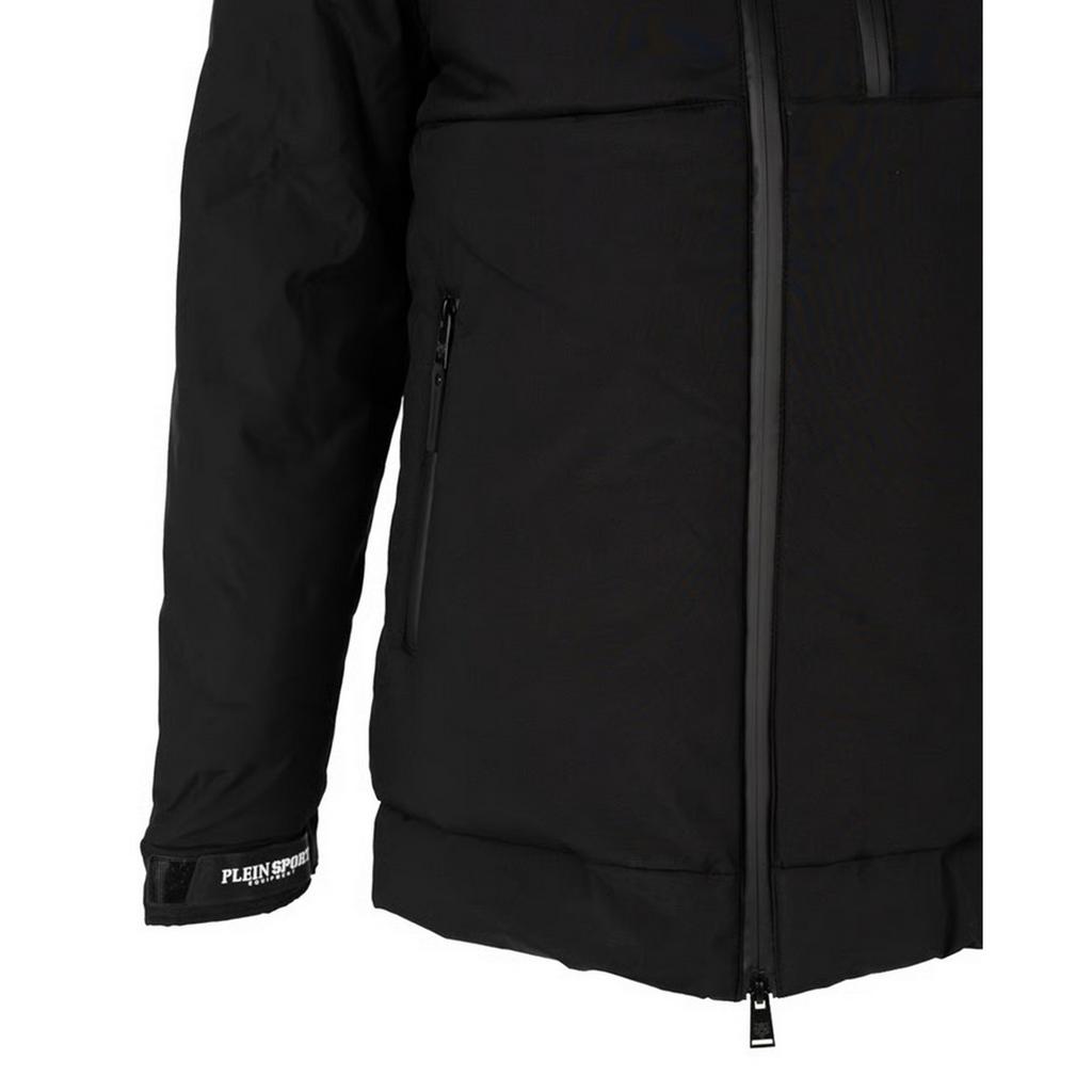 Plein Sport Men's Circular Logo Padded Jacket