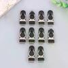 10Pcs 10/12/15/18MM Metal Adjust Buckle For Corset Leg Garter Belt Clip Hook Suspender Ends Buckles Hosiery Stocking Grips
