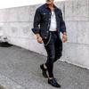 Men's 2023 Autumn/Winter Slim Fit Multi-Pocket Workwear Jacket
