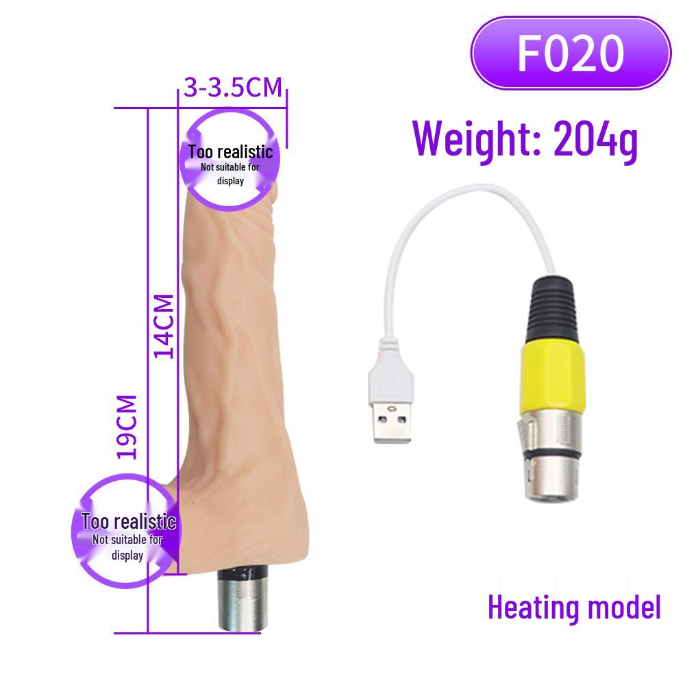 Three-hole Realistic Dragon Bone Adult Sex Toy Accessory