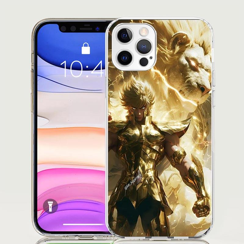 Saint Seiya Cool Phone Case For iPhone 17 Air 16 15 Plus 11 14 Pro Max 13 Mini 12 7 8 + SE Pattern Art Customized Cover 17 Air 1