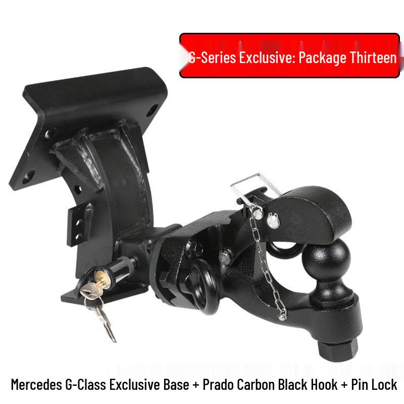 Compatible with Mercedes-Benz G-Class (G500, G350, G63, W463) rear tow bar modification, including unlicensed tow hooks.