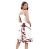 Halloween Blood Stained Horror Middress Summer Women's Suspender Dress Digital Print Thriller Skirt