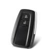 Voor Toyota Prius Camry Rav4 C-Hr Auto Afstandsbediening Sleutelhoes 2/3/4 Knoppen Case Cover Fob Inzet Sleutelblad
