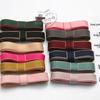 10 Yards 1cm Korean Colored Edge Cotton Webbing for Hair Clip Bows and Ribbon Accessories