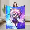 Soft Blanket Camping Gacha Life In the Magic Forest Bedding Throws  Flannel Bedspread For Living Room Comfortable Sofa Bed Cover