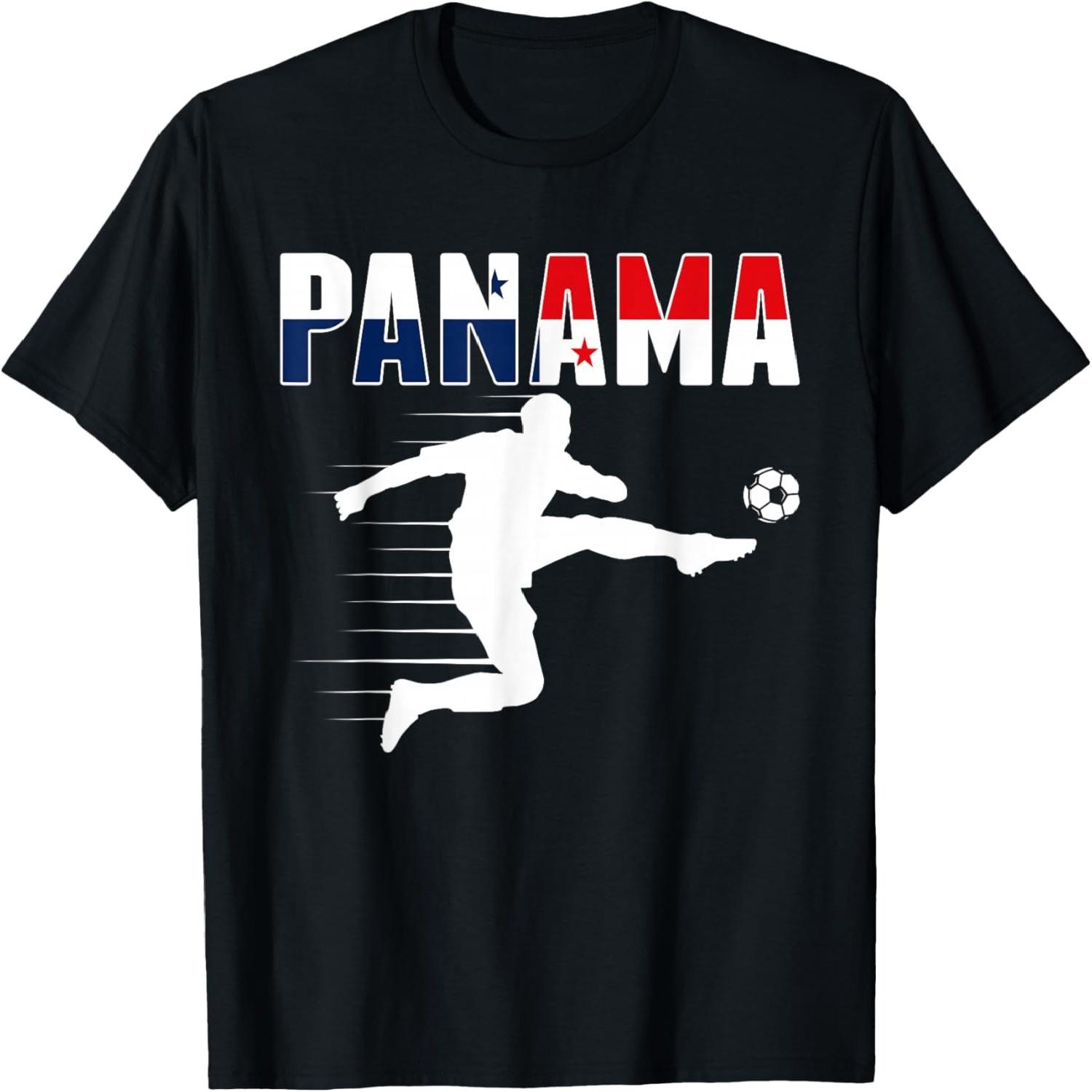 Panama Soccer Lovers Jersey Support Panamanian Football Team T-Shirt(2) S
