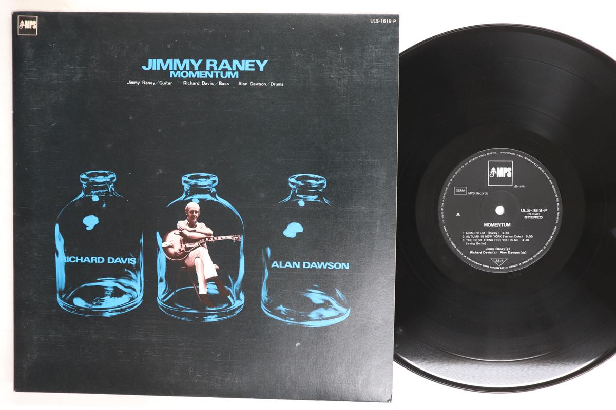 

LP Record JIMMY RANEY RICHARD DAVIS ALAN DA Momentum ULS1619P MPS 1978 Japan Jazz Used