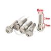 5x Titanium Front Brake Disc Rotor Bolts For Suzuki GS500 VL1500 VZ800 GSF1200 GSXR 600 750 1000 Motorcycle
