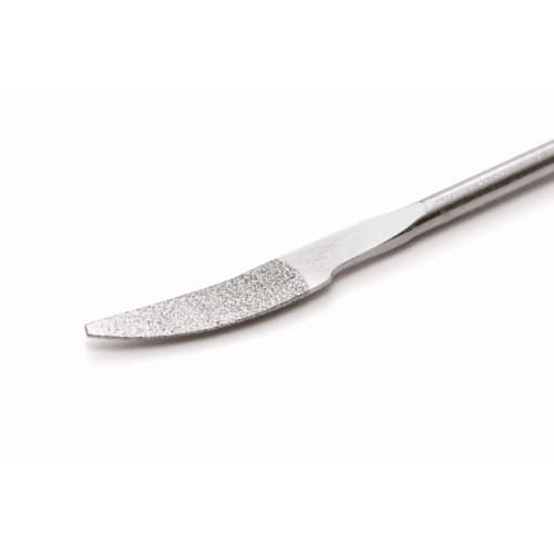 Wave Hobby Tool Series HG Special Shape Diamond File, Knife Type, for Plastic Models, HT-671, Grip: Red