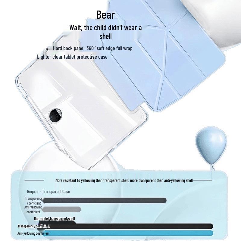 Versatile Honor Tablet 10 Case X9pro 11.5-inch, Y-shaped X8a Acrylic X9a with Pen Slot 12.1