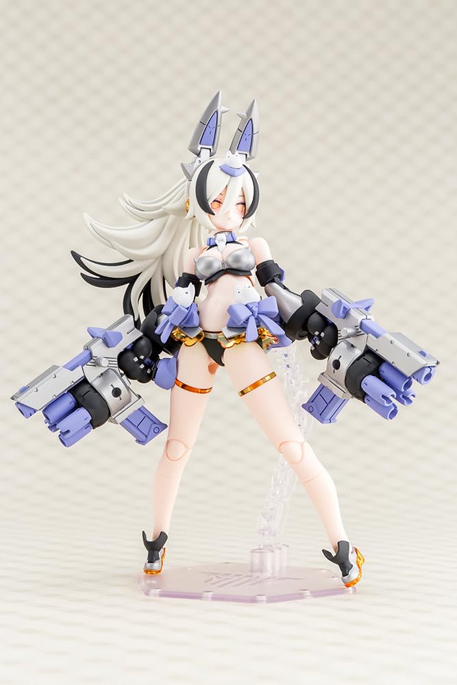 Kotobukiya Megami Device Silver approximately 160mm scale plastic model PUNIMOFU Ran, tall, 1/1 kit.