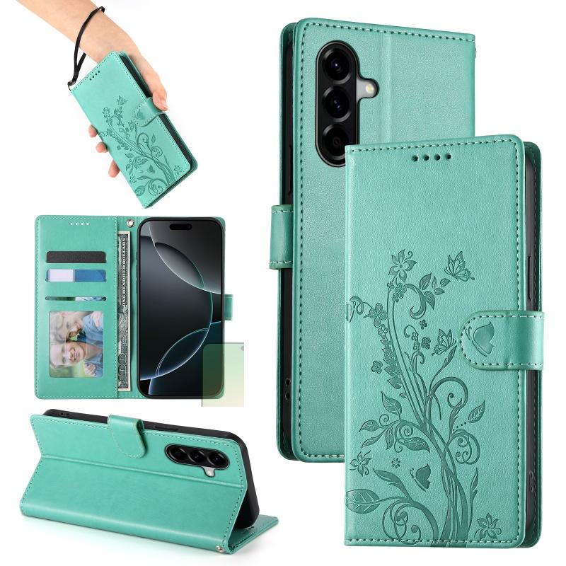 

Leather Wallet Card Phone Case For Samsung Galaxy A17 A56 A36 A26 A16 A55 A35 A25 A15 A54 A34 A14 A53 A33 A23 A13 A52S A32 Cover Samsung A32 (4G)