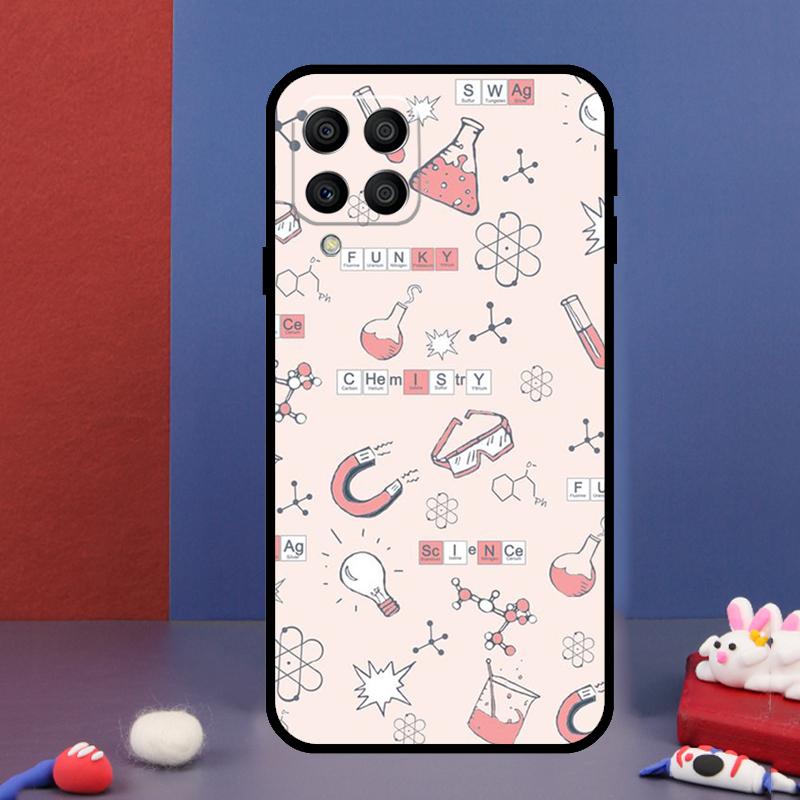 Biology and Chemistry For Samsung Galaxy M12 M13 M33 M23 M53 M15 M55 M31 M51 M14 M34 M54 M20 M32 M52 Phone Case