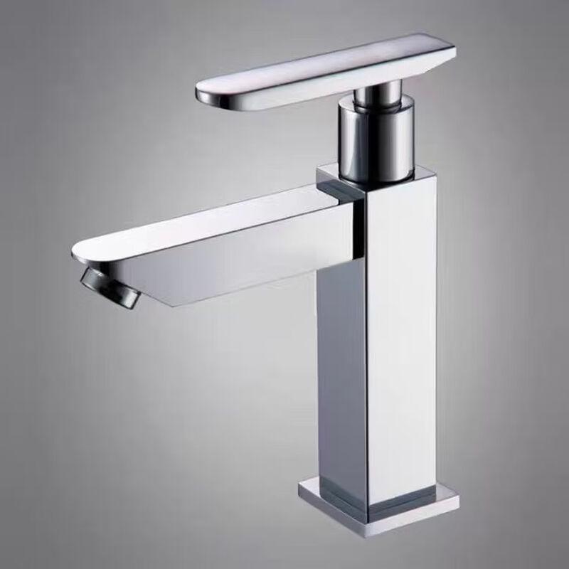 TLXT Square Bathroom Basin Mixer Faucet