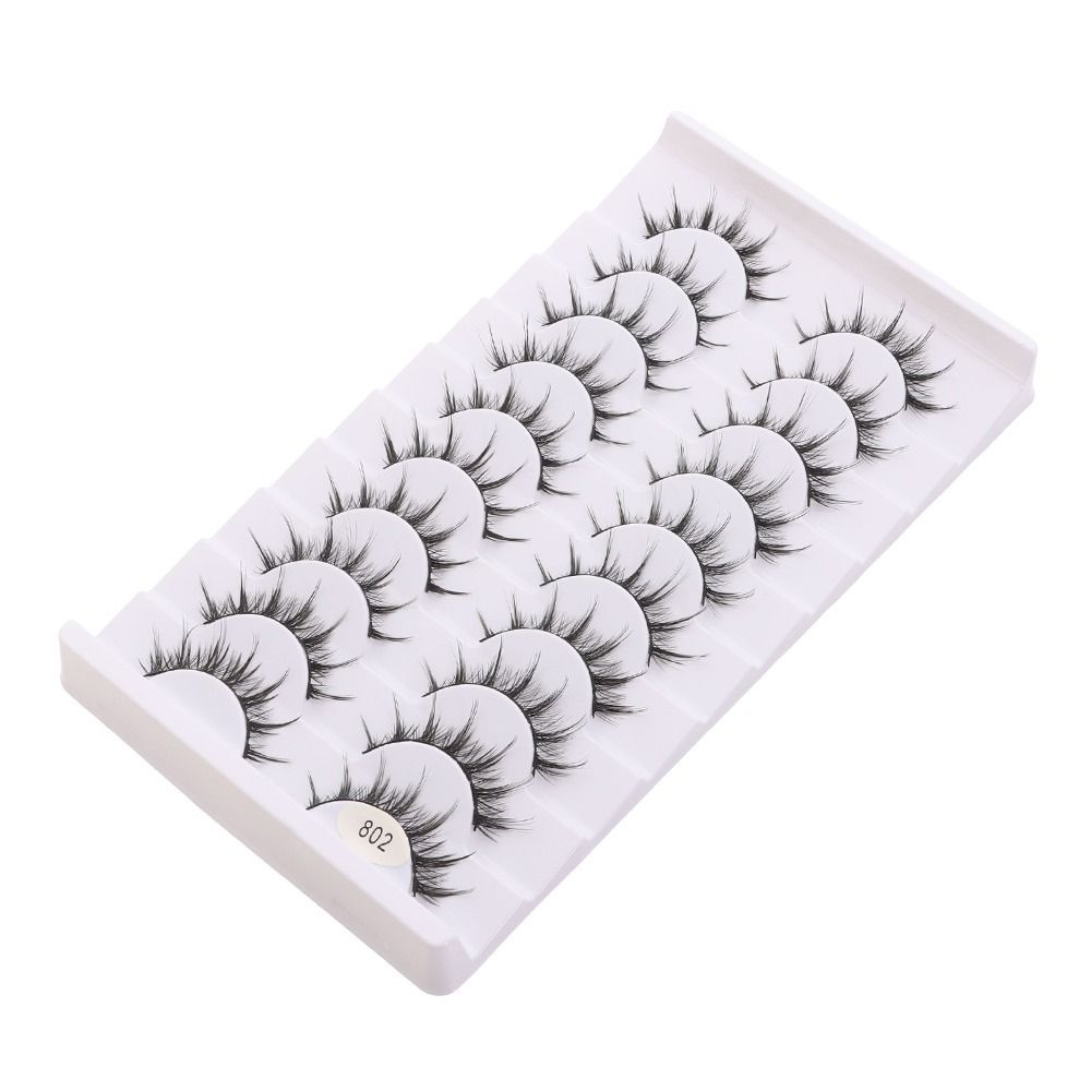 Full Strip False Eyelashes Handmade Fake Eyelash 3D Faux Mink Lash Eye Lash Extension