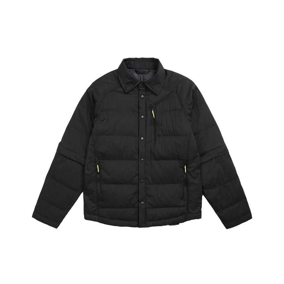 Winter Clearance: Unisex Lightweight Down Jacket with Detachable Sleeves (Y5272)