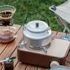 Outdoor Camping Coffee and Teas Kettle Portable Teapot Aluminum  Camp Teas Coffee Pots Water Boilers for Picnics