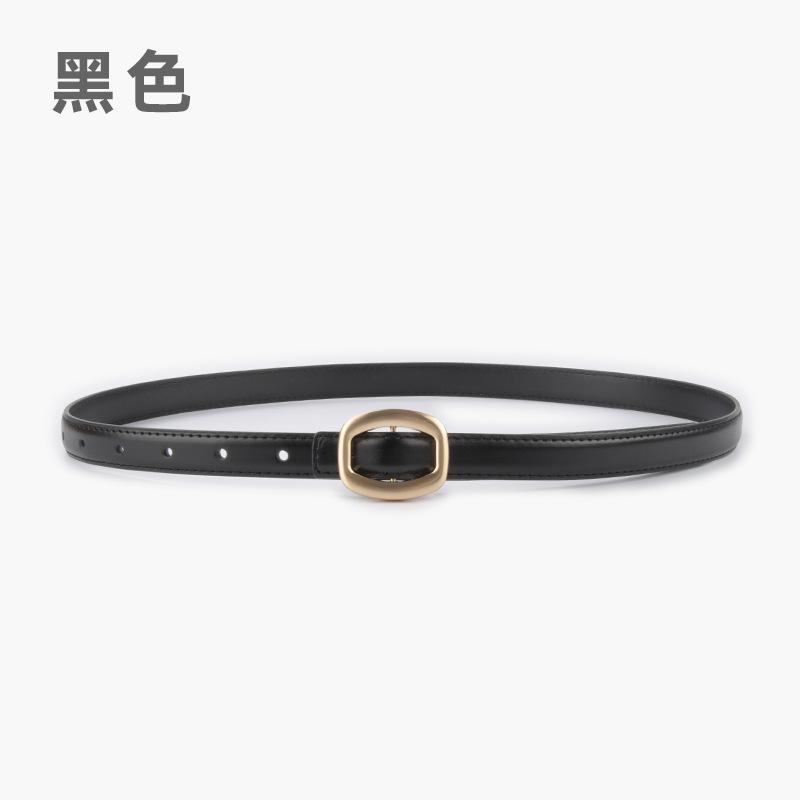 Women'S Leather Women'S Belt Simple Casual Pants Jeans Decoration Women'S Bf Style