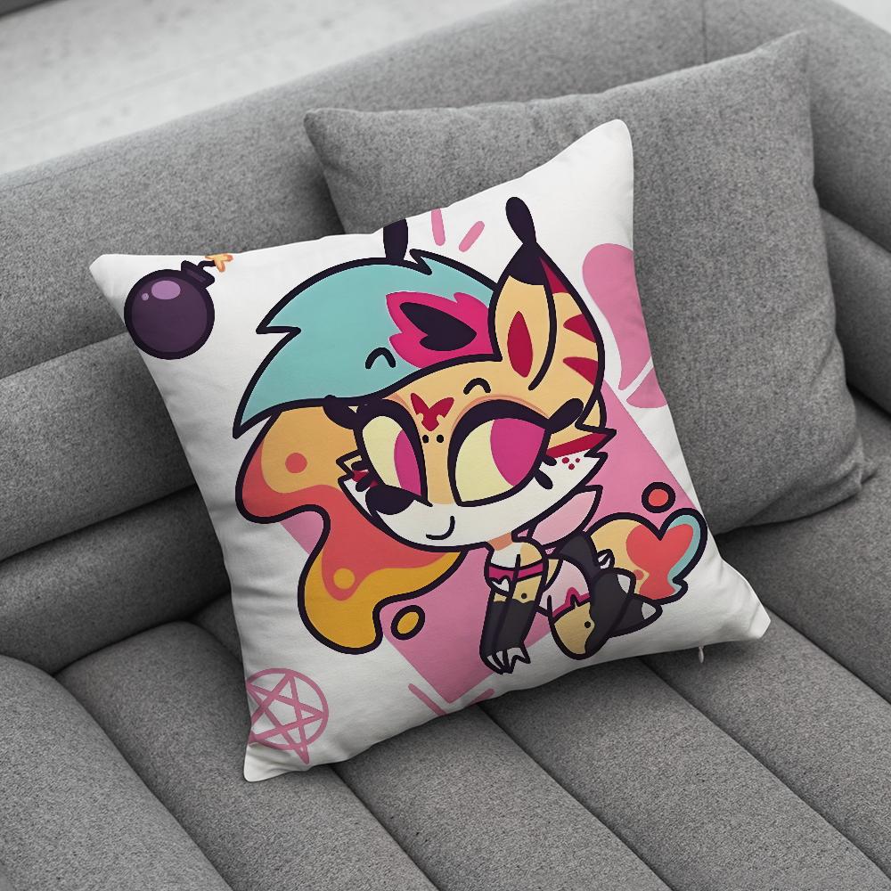HHelluvaSS Anime BBoss Pillow Case Soft Cushion Cases for Farmhouse Sofa Decor Home Decorations and Protector