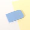 Flat Edge Silicone Makeup Brush Gentle Streakless Coverage Nonabsorbent Quick Wash Long Lasting Beauty Essential