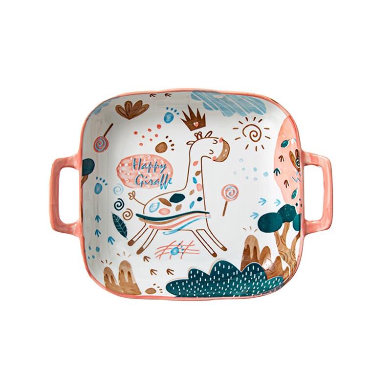 Cute Japanese Style Ceramic Dinner Plate