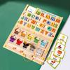 Wooden Magnetic Marble Maze Game for Kids: Educational Toy for Developing Logic and Intelligence
