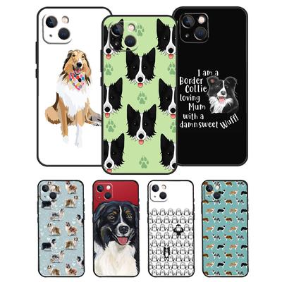 Cartoon Border Collie Hülle Für Samsung Galaxy A55 A35 A15 A52 A32 A12 A16 A26 A36 A56 A53 A33 A13 A14 A34 A54 A17