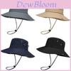 Cappello da Cowboy Estivo a Tesa Larga per Uomo e Donna Stiloso Protezione Solare Cappellino da Pesca per Esterno