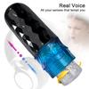 Macchina del sesso per pompini di simulazione della vagina in silicone con rotazione telescopica del masturbatore maschile automatico per uomini 18+ Tazza di masturbazione